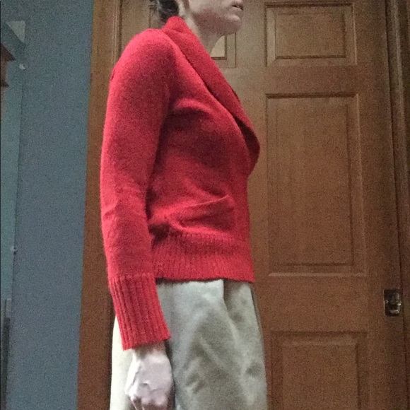 J Crew wool shawl collar sweater ❤️ XS - Picture 4 of 4